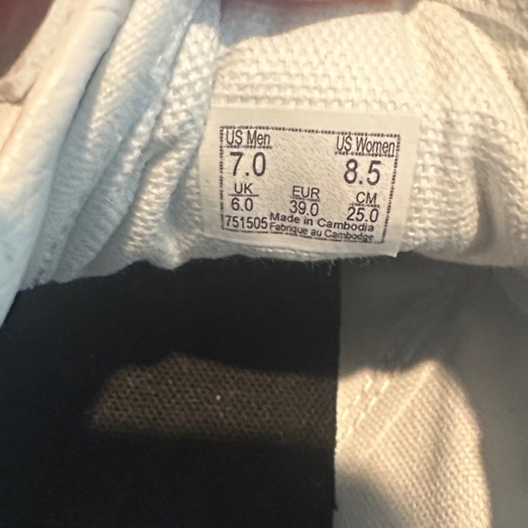 Vans All-White Low-Top Skate Sneakers - Picture 5 of 5